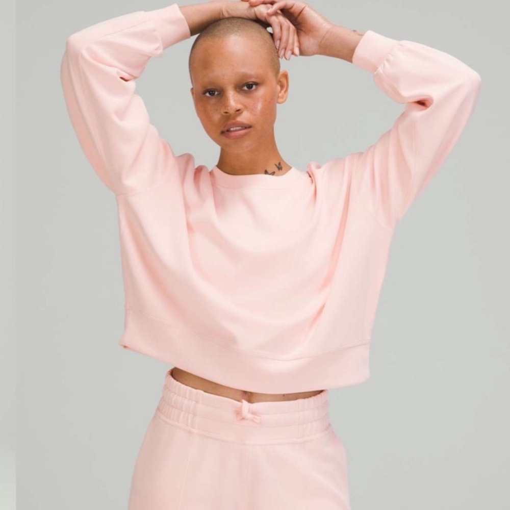 Lululemon Perfectly Oversized Cropped Crew